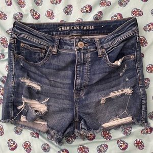 High waisted short shorts